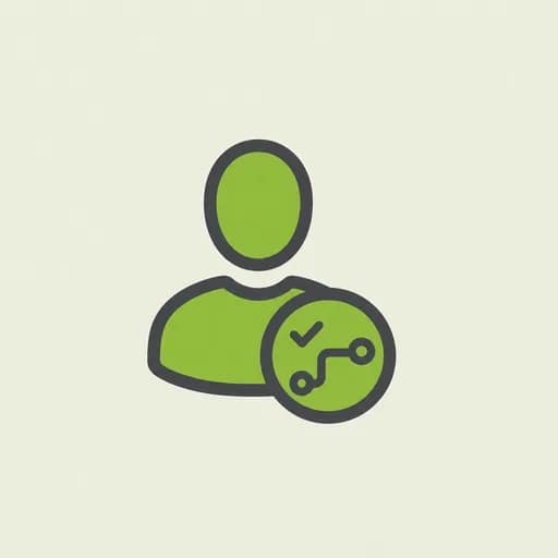 Icono de plan de trabajo y seguimiento en educación canina
